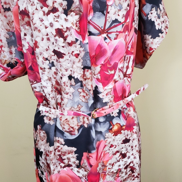 Ted Baker Pink Floral Dress - Picture 5 of 8